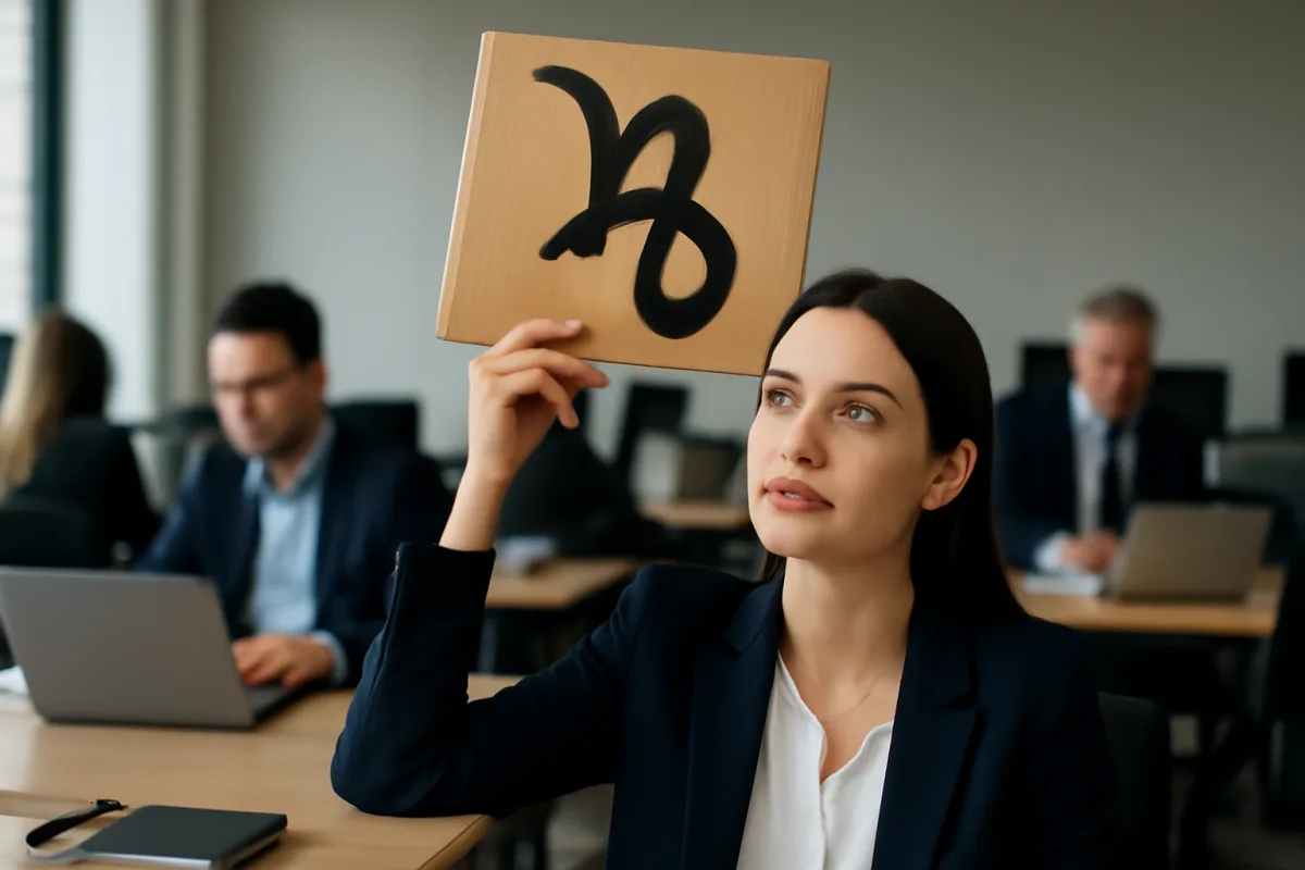 Oroscopo segno capricorno nella carriera: la strategia poco sfruttata per farsi notare
